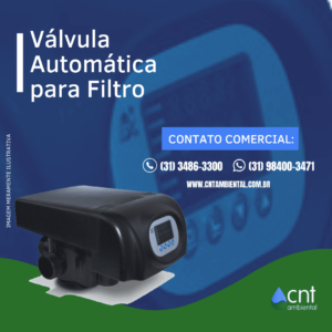 Válvula automática para filtro